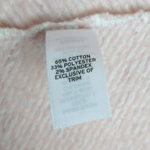 Hinge Pink Peplum Beaded Collar Top Blouse Large - Picture 5 of 5